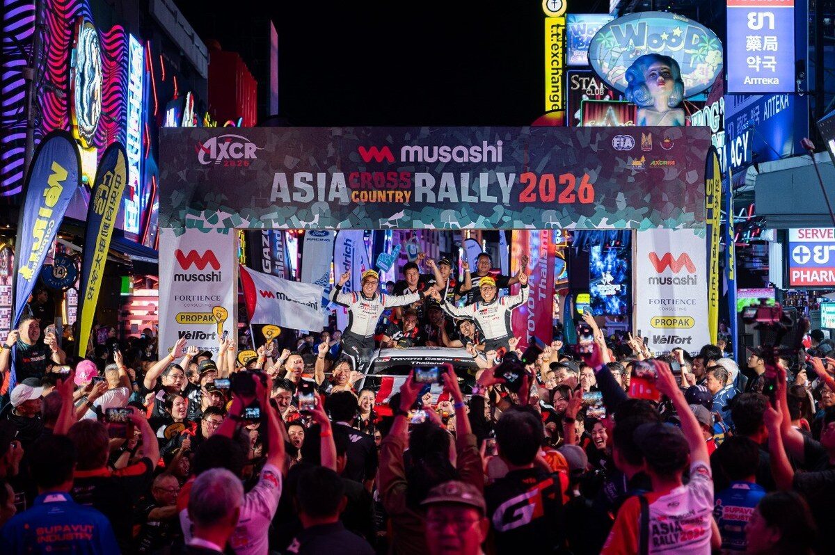 ปล่อยทัพลุยศึกแรลลี่ระดับเอเชีย! TOYOTA GAZOO Racing Thailand ส่ง Hilux TRAVO 2026 พิชิต AXCR 2026 เส้นทางหฤโหด 2,200 กิโลเมตร 2