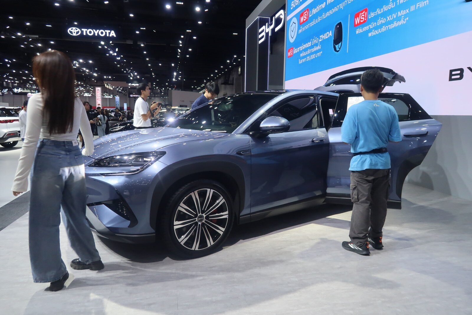 บีวายดี เปิดตัว BYD SEALION 7 AWD Ultimate 2026 อัปเกรดแบตเตอรี่ใหญ่ 91.3 kWh วิ่งไกล 600 กม. ชาร์จไว DC 230 kW เคาะราคา 1,349,900 บาท 3
