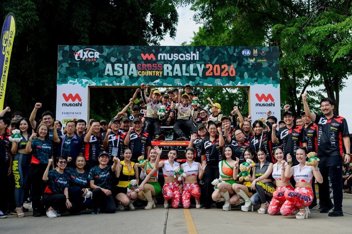 TOYOTA GAZOO Racing Thailand โชว์ฟอร์มแกร่ง พา Hilux TRAVO 2026 ผงาดคว้าอันดับ 2 โอเวอร์ออล ศึกแรลลี่หฤโหด AXCR 2026 ลุยฝ่า 5 จังหวัดกว่า 2,000 กม. 3