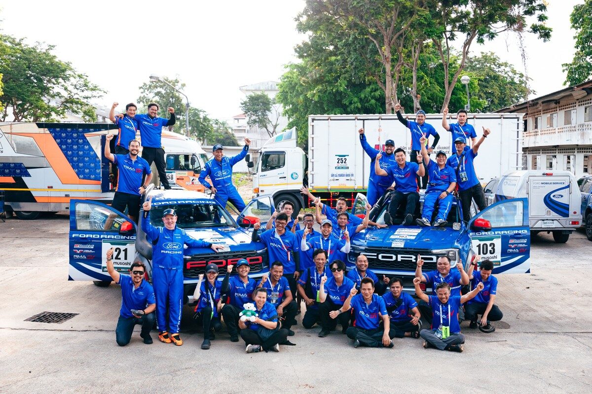 ฟอร์ด ครองบัลลังก์ออฟโรด ป้องกันแชมป์ AXCR 2026 รุ่น T2A สำเร็จ ส่ง Ranger Raptor 2026 กวาดอันดับ 1-2 ยืนโพเดียมคู่ พร้อมอัดส่วนลดพิเศษ 2.4 แสนบาท 4