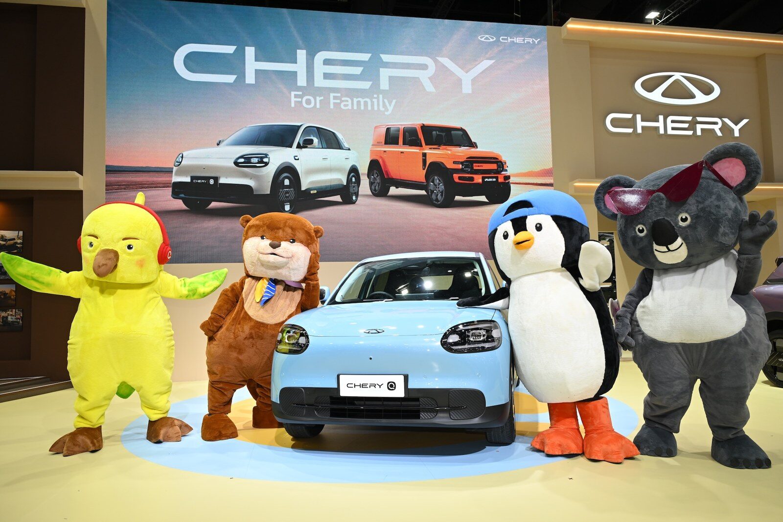 เชอรี ประเทศไทย จัดเต็ม BIG MOTOR SALE 2026 เปิดตัว Chery Q 2026 สีใหม่ Bubble Blue ลดพิเศษ 2 หมื่น เริ่มต้น 4.49 แสนบาท พร้อมอวดโฉม V23 และ iCAUR V27 REEV 4