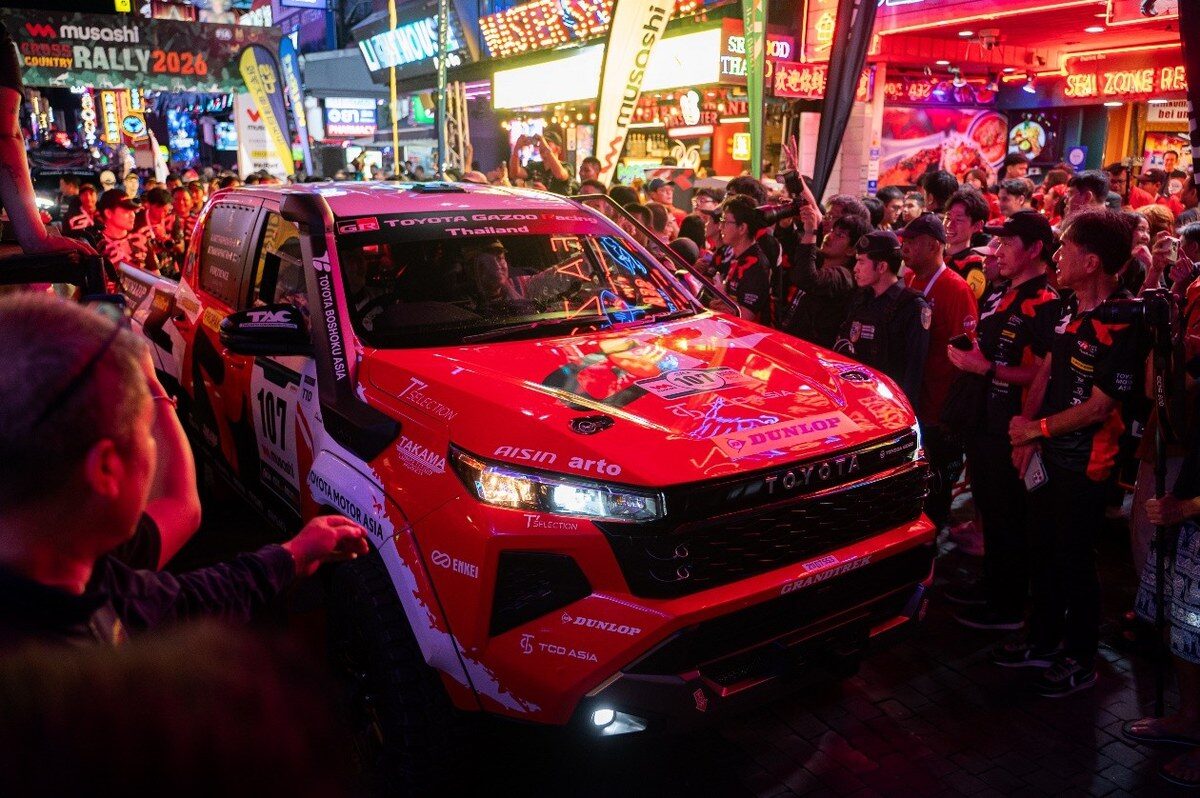 ปล่อยทัพลุยศึกแรลลี่ระดับเอเชีย! TOYOTA GAZOO Racing Thailand ส่ง Hilux TRAVO 2026 พิชิต AXCR 2026 เส้นทางหฤโหด 2,200 กิโลเมตร 4