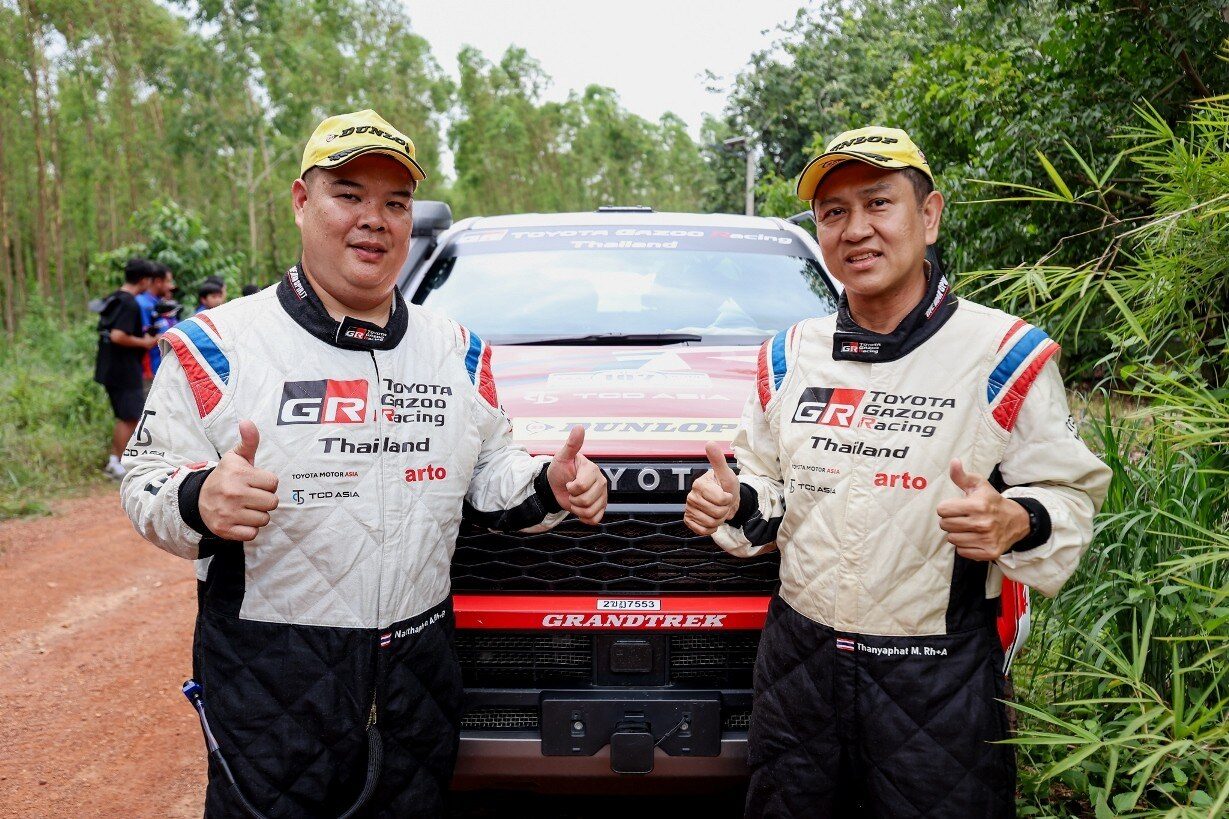 TOYOTA GAZOO Racing Thailand โชว์ฟอร์มแกร่ง พา Hilux TRAVO 2026 ผงาดคว้าอันดับ 2 โอเวอร์ออล ศึกแรลลี่หฤโหด AXCR 2026 ลุยฝ่า 5 จังหวัดกว่า 2,000 กม. 5