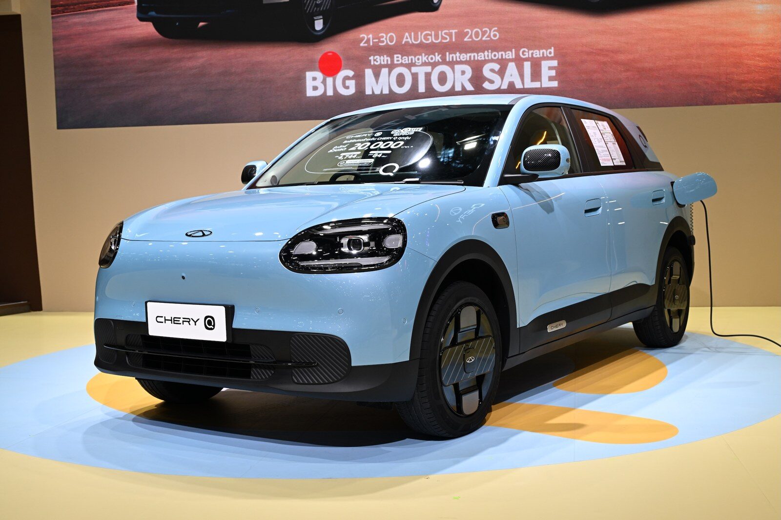 เชอรี ประเทศไทย จัดเต็ม BIG MOTOR SALE 2026 เปิดตัว Chery Q 2026 สีใหม่ Bubble Blue ลดพิเศษ 2 หมื่น เริ่มต้น 4.49 แสนบาท พร้อมอวดโฉม V23 และ iCAUR V27 REEV 5