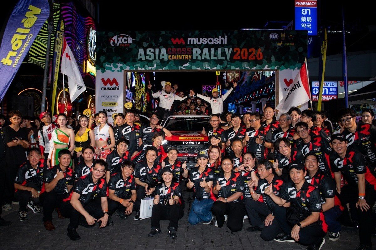 ปล่อยทัพลุยศึกแรลลี่ระดับเอเชีย! TOYOTA GAZOO Racing Thailand ส่ง Hilux TRAVO 2026 พิชิต AXCR 2026 เส้นทางหฤโหด 2,200 กิโลเมตร 5