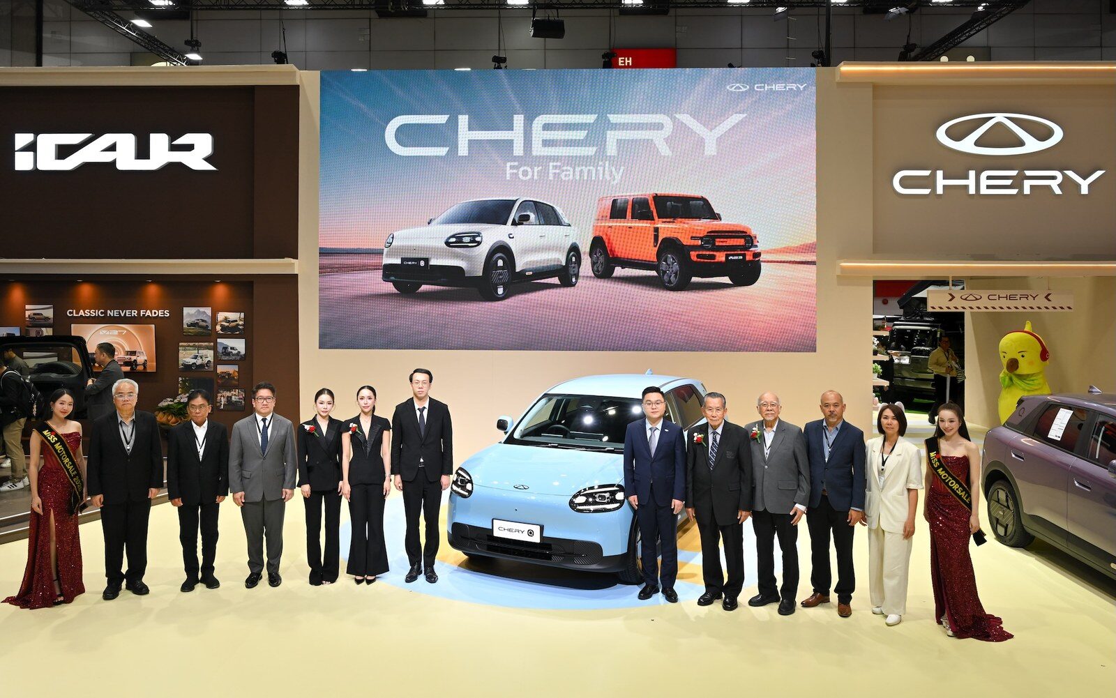 ทำความรู้จัก iCAUR แบรนด์เอสยูวีพรีเมียมจาก Chery เปิดตัว iCAUR V27 REEV 2026 ดีไซน์ Classic Boxy ขุมพลัง 455 แรงม้า วิ่งไกล 1,000 กม. อวดโฉมครั้งแรกในงาน BIG Motor Sale 2026 6