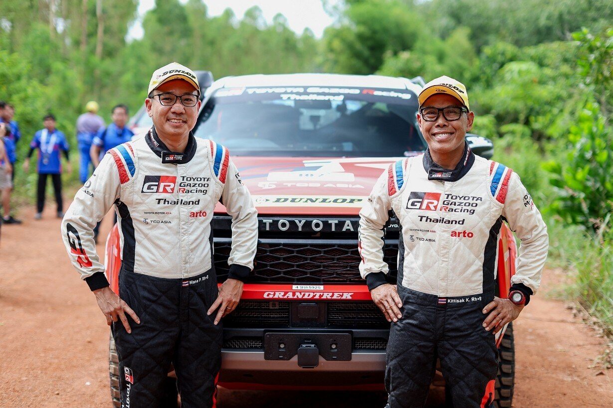 TOYOTA GAZOO Racing Thailand โชว์ฟอร์มแกร่ง พา Hilux TRAVO 2026 ผงาดคว้าอันดับ 2 โอเวอร์ออล ศึกแรลลี่หฤโหด AXCR 2026 ลุยฝ่า 5 จังหวัดกว่า 2,000 กม. 6