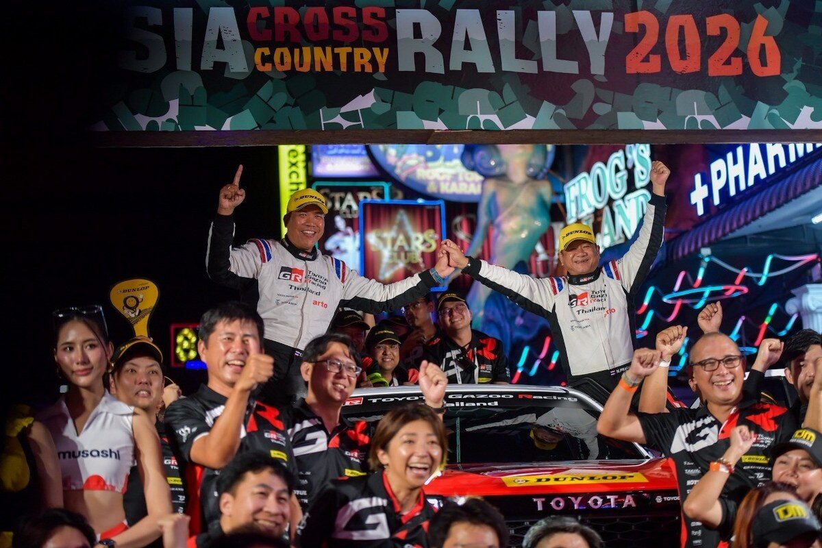 ปล่อยทัพลุยศึกแรลลี่ระดับเอเชีย! TOYOTA GAZOO Racing Thailand ส่ง Hilux TRAVO 2026 พิชิต AXCR 2026 เส้นทางหฤโหด 2,200 กิโลเมตร 7