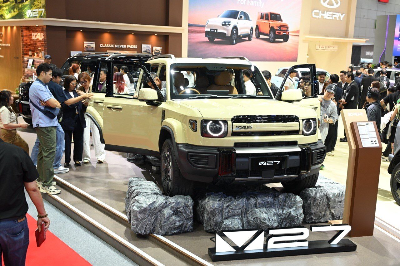ทำความรู้จัก iCAUR แบรนด์เอสยูวีพรีเมียมจาก Chery เปิดตัว iCAUR V27 REEV 2026 ดีไซน์ Classic Boxy ขุมพลัง 455 แรงม้า วิ่งไกล 1,000 กม. อวดโฉมครั้งแรกในงาน BIG Motor Sale 2026 8