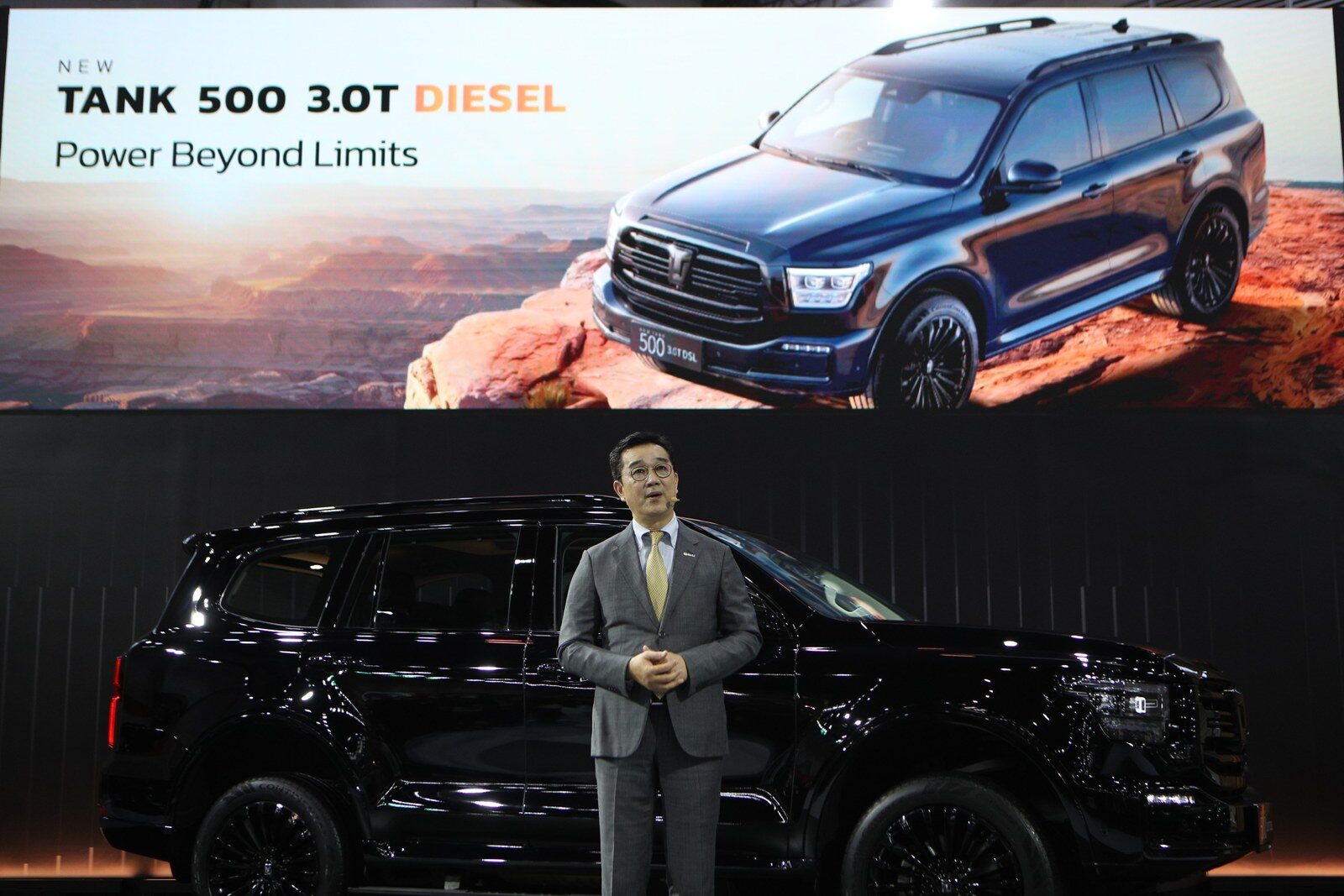 เปิดตัว GWM NEW TANK 500 3.0T DIESEL 2026 ขุมพลังดีเซล 3.0 ลิตร 231 แรงม้า แรงบิด 620 นิวตันเมตร ราคาเริ่ม 1.669 ล้านบาท รับประกันเครื่องยนต์ 1 ล้านกิโลเมตร 8