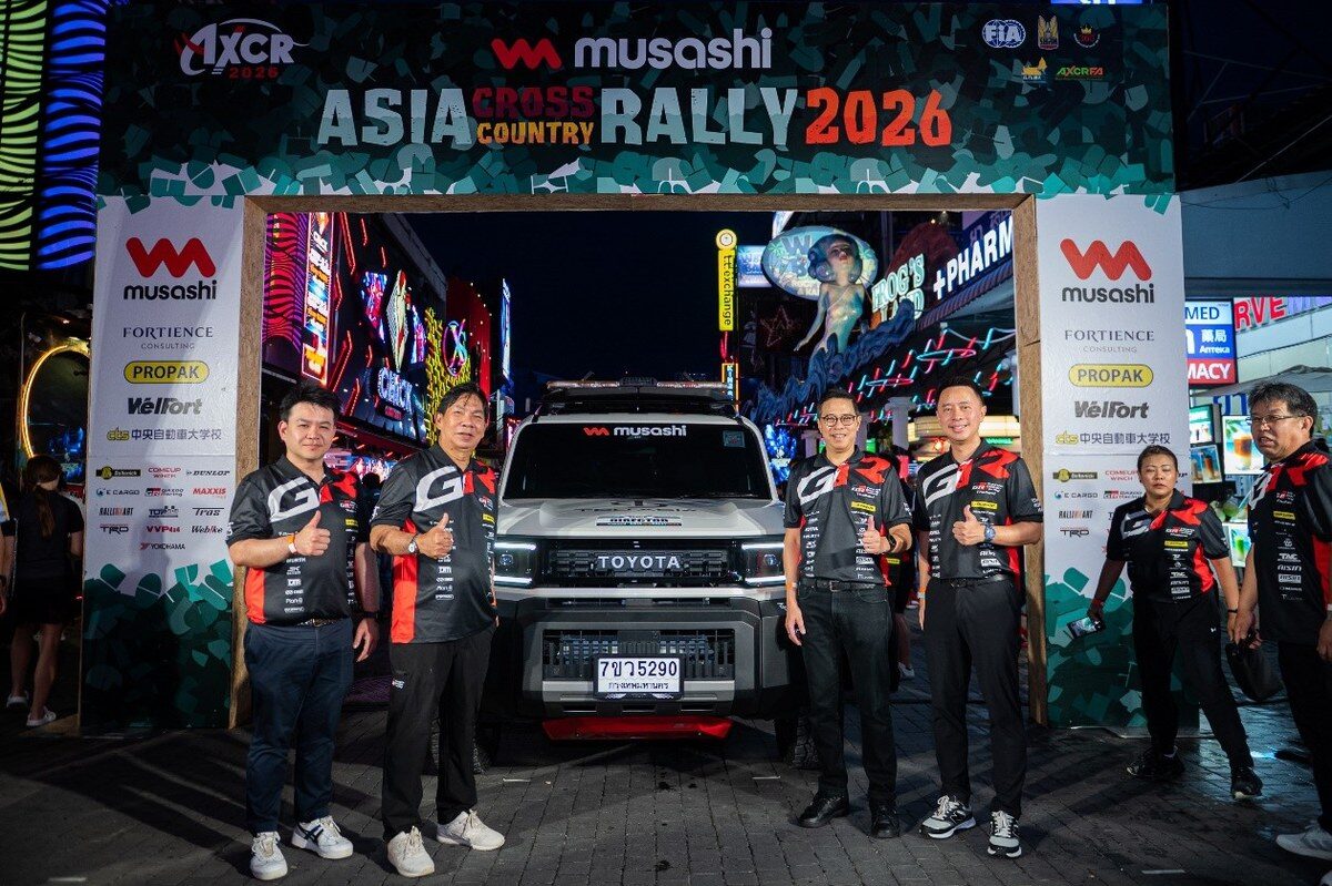 ปล่อยทัพลุยศึกแรลลี่ระดับเอเชีย! TOYOTA GAZOO Racing Thailand ส่ง Hilux TRAVO 2026 พิชิต AXCR 2026 เส้นทางหฤโหด 2,200 กิโลเมตร 8