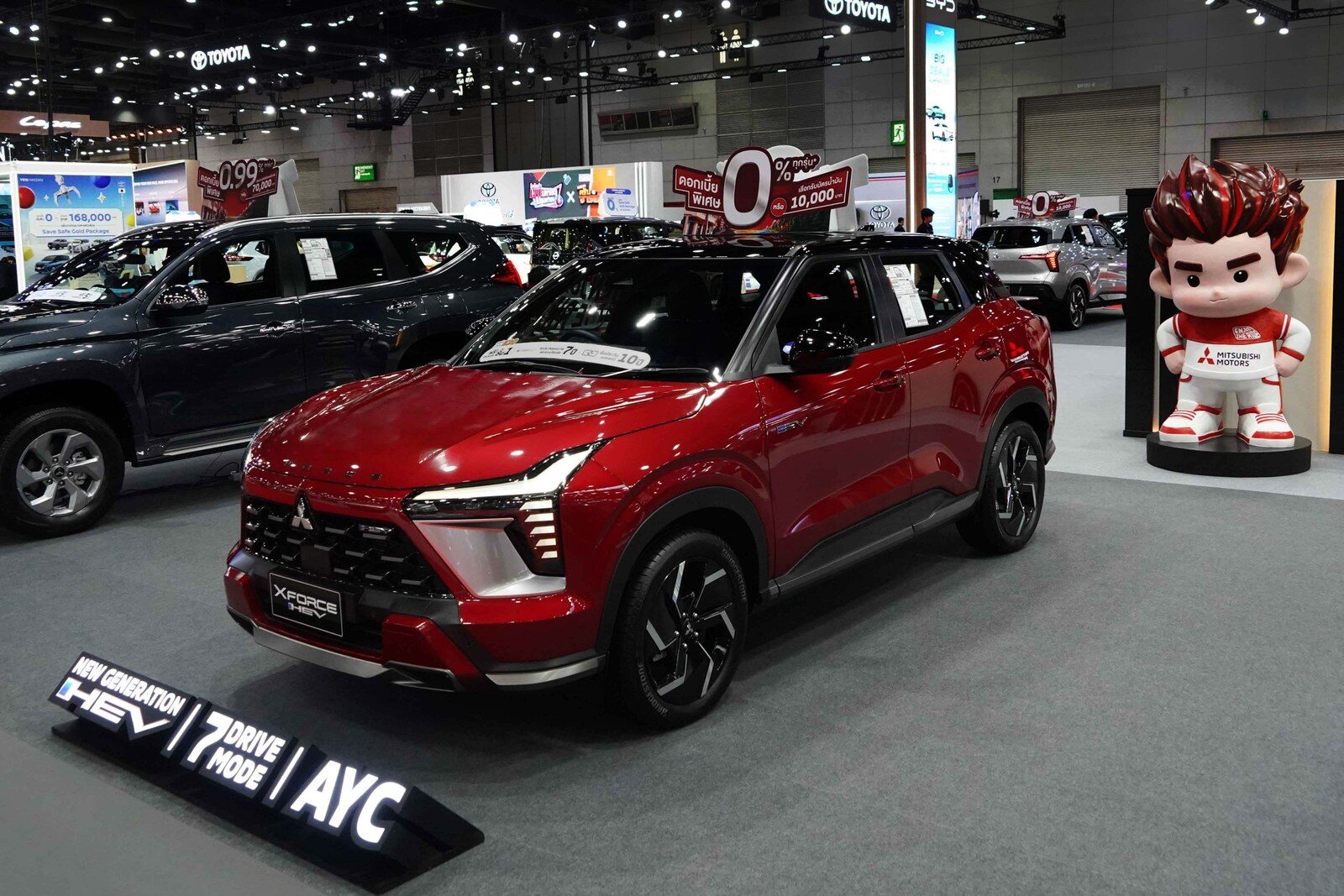 มิตซูบิชิ มอเตอร์ส ลุยงาน BIG MOTOR SALE 2026 จัดโปรดอกเบี้ย 0% นำทัพ Xforce HEV ขยายรับประกันไฮบริด 7 ปี พร้อมฉลองแชมป์ AXCR แจกบัตรน้ำมันหมื่นบาท 10