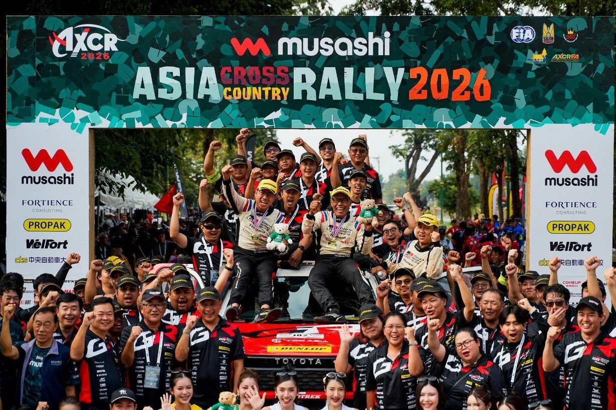 TOYOTA GAZOO Racing Thailand โชว์ฟอร์มแกร่ง พา Hilux TRAVO 2026 ผงาดคว้าอันดับ 2 โอเวอร์ออล ศึกแรลลี่หฤโหด AXCR 2026 ลุยฝ่า 5 จังหวัดกว่า 2,000 กม. 14