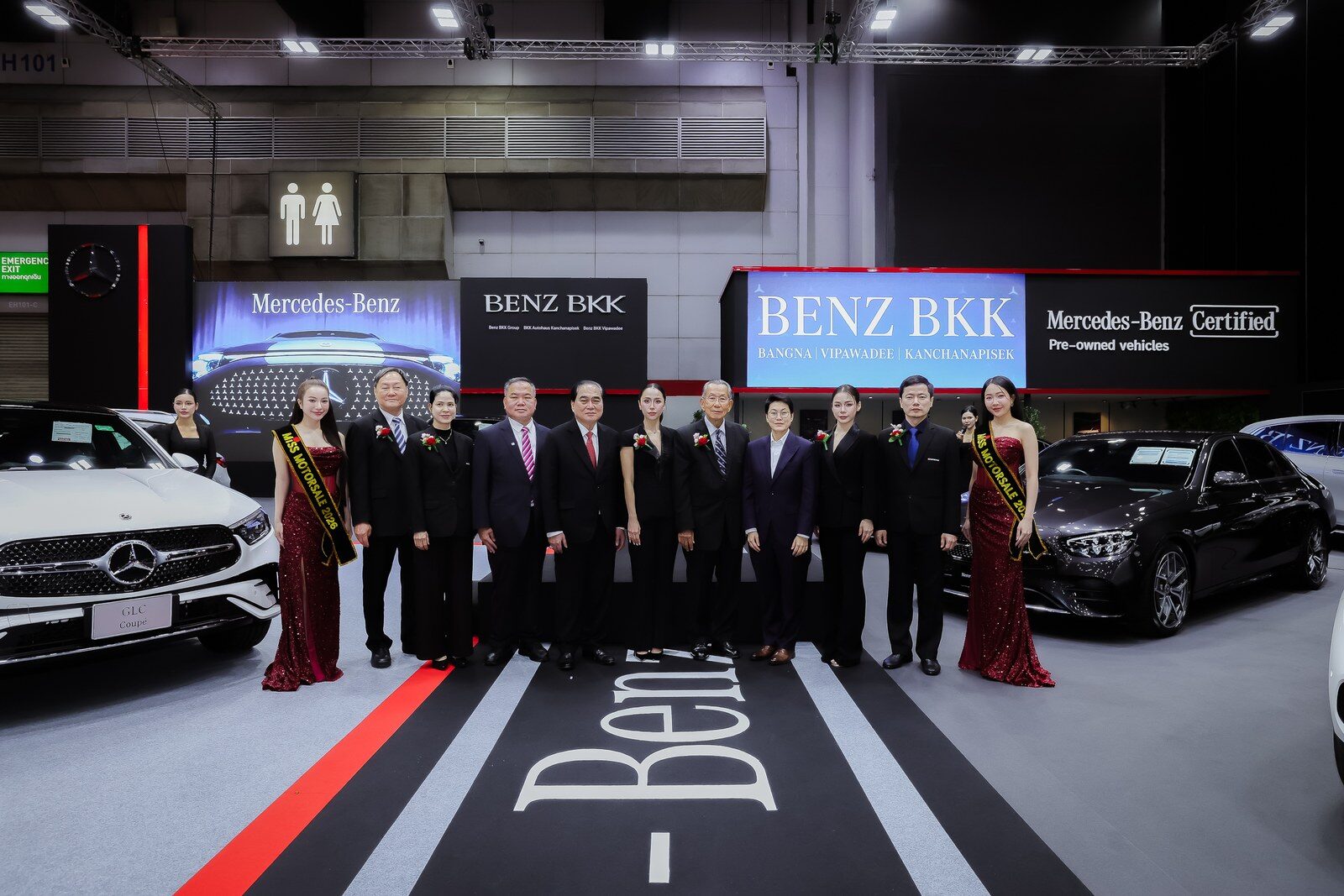 BENZ BKK จัดเต็มพื้นที่ 896 ตร.ม. บุก BIG MOTOR SALE 2026 ส่ง CLA 250+ Electric ชูโปรแกรม FLEX ผ่อนเริ่ม 2.7 หมื่น ควงเบนซ์ Certified แจกทริปชิงเต่า 16