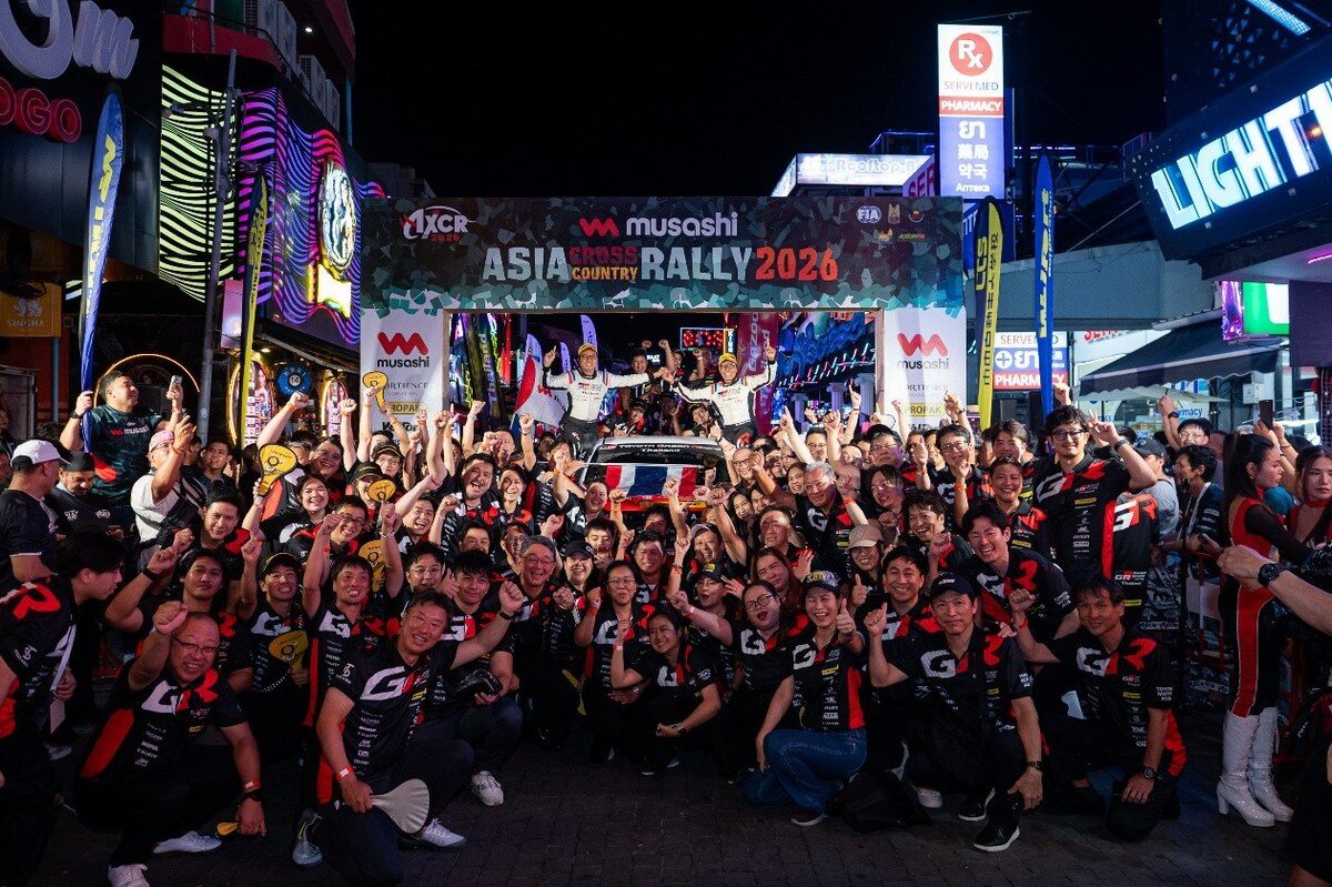 ปล่อยทัพลุยศึกแรลลี่ระดับเอเชีย! TOYOTA GAZOO Racing Thailand ส่ง Hilux TRAVO 2026 พิชิต AXCR 2026 เส้นทางหฤโหด 2,200 กิโลเมตร 16