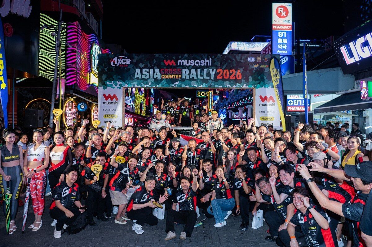 ปล่อยทัพลุยศึกแรลลี่ระดับเอเชีย! TOYOTA GAZOO Racing Thailand ส่ง Hilux TRAVO 2026 พิชิต AXCR 2026 เส้นทางหฤโหด 2,200 กิโลเมตร 20
