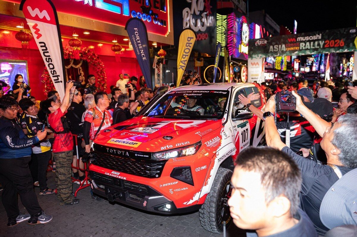 ปล่อยทัพลุยศึกแรลลี่ระดับเอเชีย! TOYOTA GAZOO Racing Thailand ส่ง Hilux TRAVO 2026 พิชิต AXCR 2026 เส้นทางหฤโหด 2,200 กิโลเมตร 22