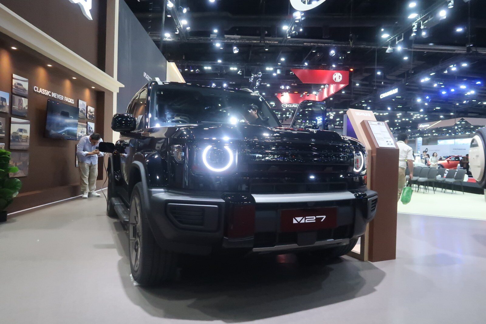 ทำความรู้จัก iCAUR แบรนด์เอสยูวีพรีเมียมจาก Chery เปิดตัว iCAUR V27 REEV 2026 ดีไซน์ Classic Boxy ขุมพลัง 455 แรงม้า วิ่งไกล 1,000 กม. อวดโฉมครั้งแรกในงาน BIG Motor Sale 2026 24