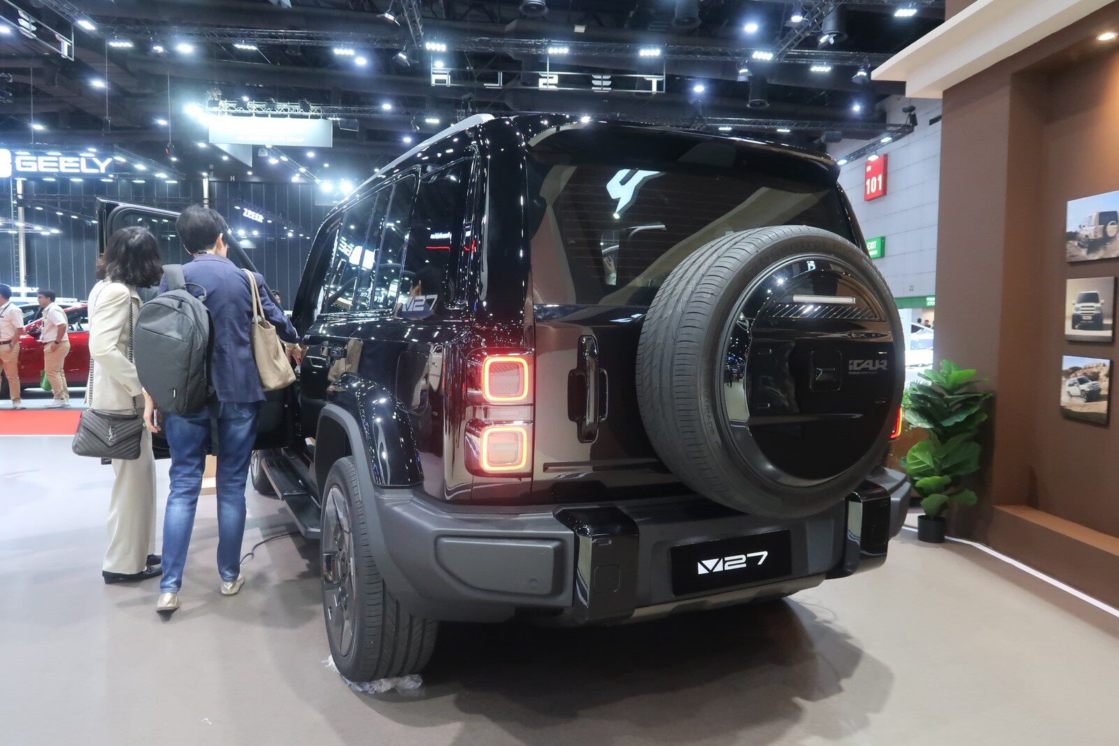 ทำความรู้จัก iCAUR แบรนด์เอสยูวีพรีเมียมจาก Chery เปิดตัว iCAUR V27 REEV 2026 ดีไซน์ Classic Boxy ขุมพลัง 455 แรงม้า วิ่งไกล 1,000 กม. อวดโฉมครั้งแรกในงาน BIG Motor Sale 2026 29