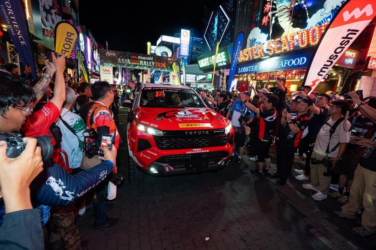 ปล่อยทัพลุยศึกแรลลี่ระดับเอเชีย! TOYOTA GAZOO Racing Thailand ส่ง Hilux TRAVO 2026 พิชิต AXCR 2026 เส้นทางหฤโหด 2,200 กิโลเมตร 30
