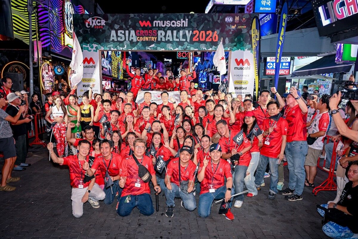 ทีมมิตซูบิชิ แรลลี่อาร์ต ผงาดป้องกันแชมป์ AXCR 2026 คว้าชัยชนะ Overall 2 ปีซ้อน ส่ง Triton 2026 จารึกประวัติศาสตร์นักขับญี่ปุ่นคู่แรกครองบัลลังก์ 38