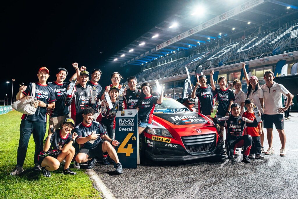 Motor Expo Racing Team ควบ Honda CR-Z 2026 สู้ศึกทรหด 10 ชั่วโมง คว้าอันดับ 2 รุ่น TC4 รายการ RAAT Thailand Endurance Championship 2026 สนามสุดท้าย (ปก)