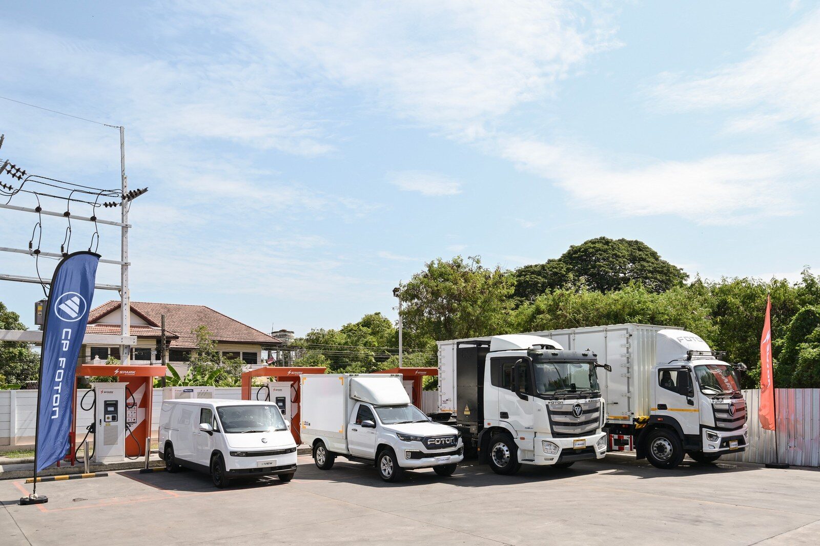 CP FOTON ผนึก SPARK EV ขยายสถานีชาร์จเร็วรถเพื่อการพาณิชย์กว่า 50 แห่งทั่วไทย พร้อมมอบ EV Card 10,000 บาท เมื่อซื้อ CP FOTON eView Connect 2026 2