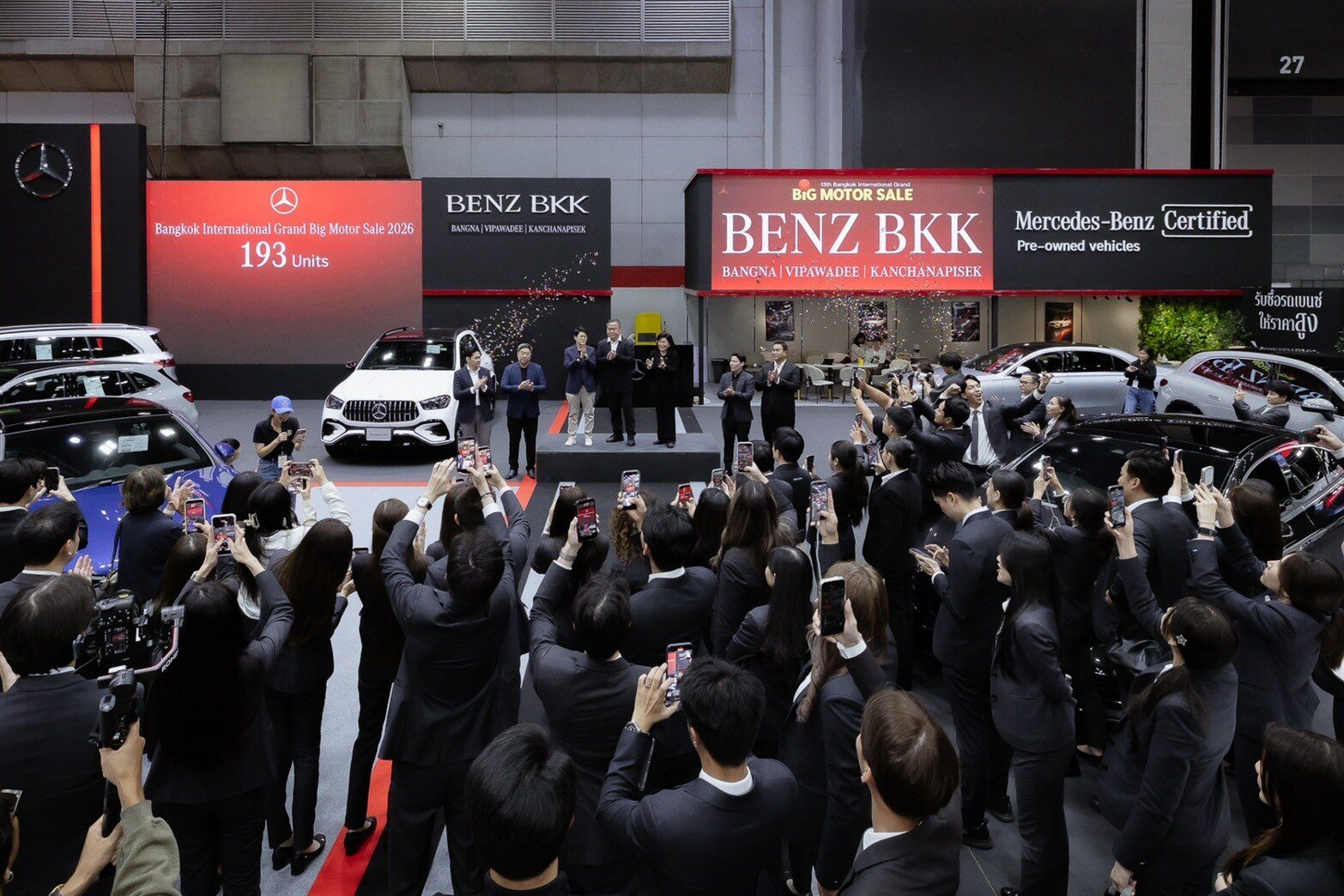 BENZ BKK ปิดยอดจอง BIG Motor Sale 2026 ทะลุ 193 คัน ชูโมเดล 3 โชว์รูม 3 มุมเมือง พร้อมต่อเวลาแคมเปญ FLEX TO FIT YOU 3