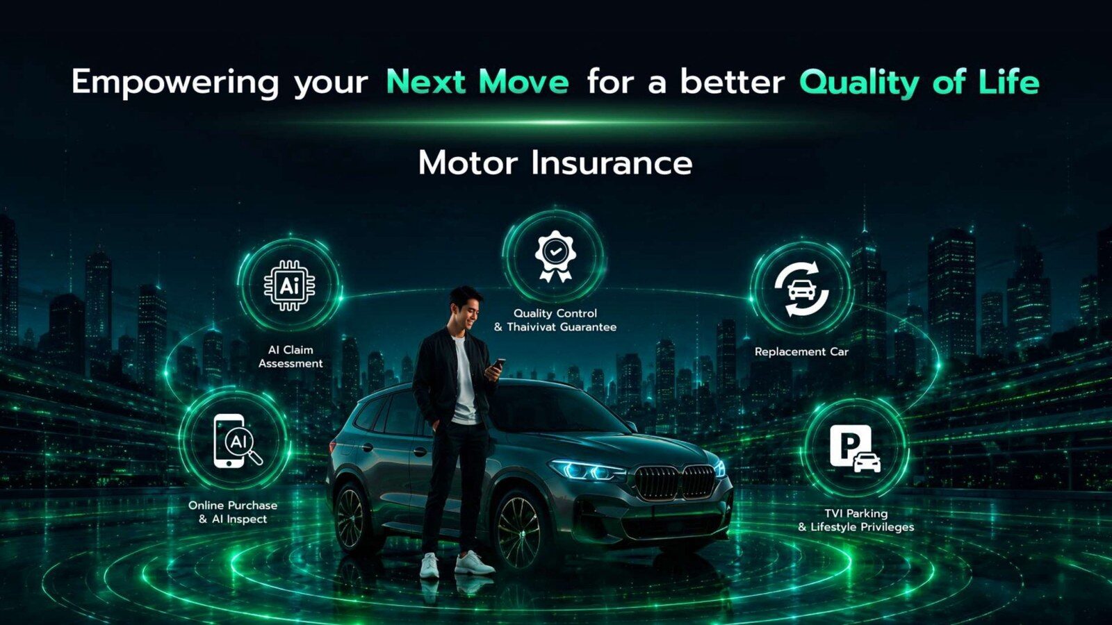 ประกันภัยไทยวิวัฒน์ ฉลอง 75 ปี ก้าวสู่ Motor Insurance ยุคใหม่ เปิดตัว “Crash Detection” ตรวจจับอุบัติเหตุอัตโนมัติ แจ้งขอความช่วยเหลือเรียลไทม์ 2026 5