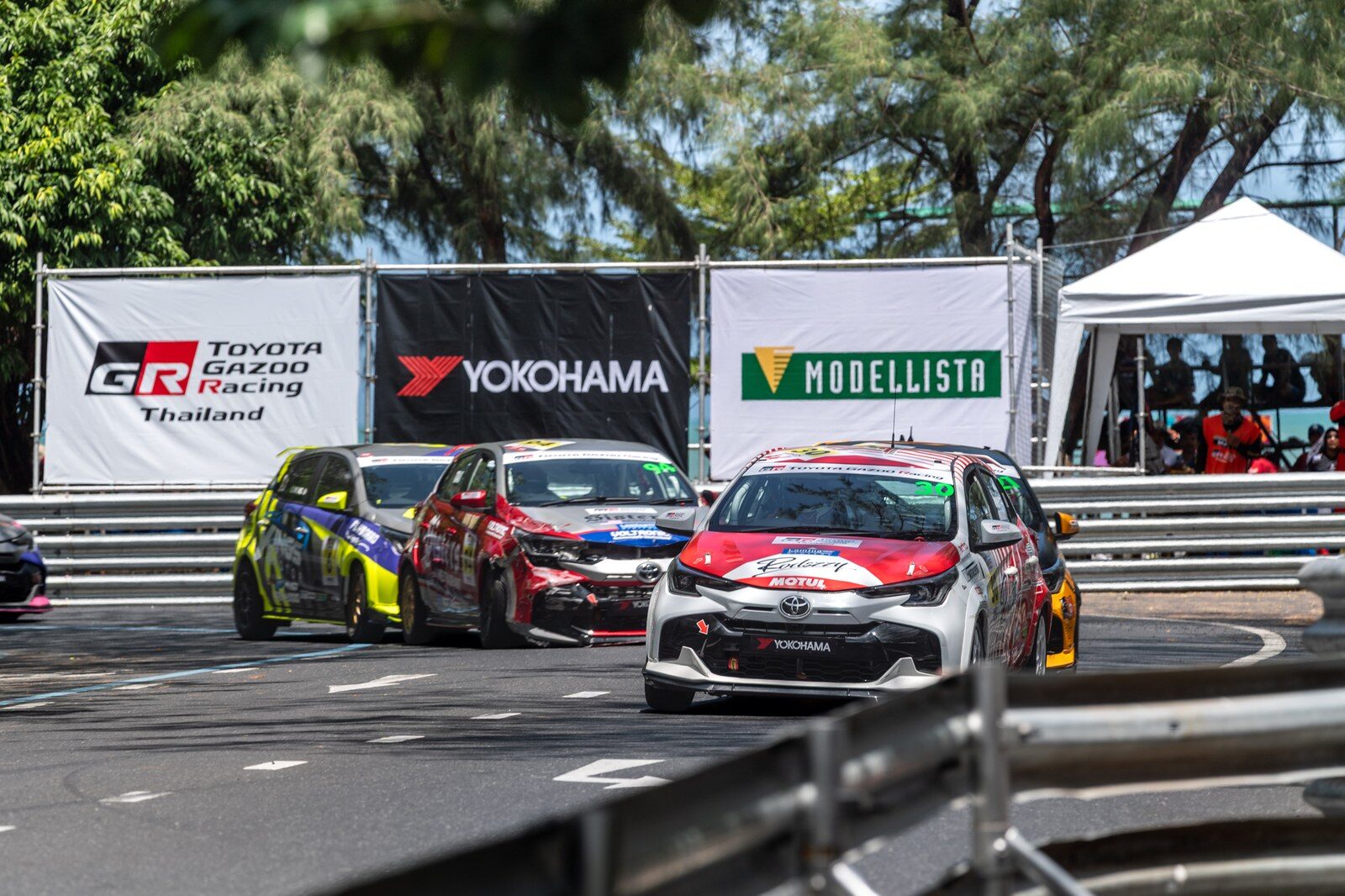 Toyota Gazoo Racing Thailand 2026 สนาม 2 สะพานหิน ภูเก็ต เปิดศึกประวัติศาสตร์ไฮบริด Yaris ATIV HEV GR Sport ท่ามกลางเสียงเชียร์สนั่นแทร็ก 9
