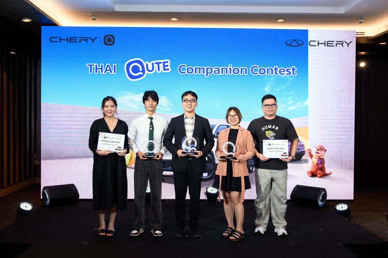 Chery Q 2026 เผยโฉม ข้าวนอน คาแรกเตอร์คู่หูคนไทย 9