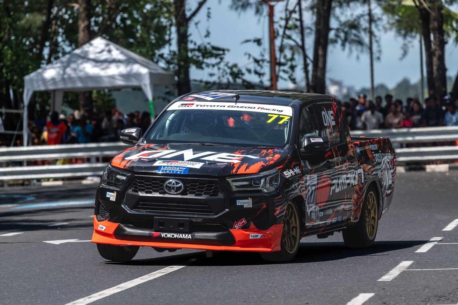 Toyota Gazoo Racing Thailand 2026 สนาม 2 สะพานหิน ภูเก็ต เปิดศึกประวัติศาสตร์ไฮบริด Yaris ATIV HEV GR Sport ท่ามกลางเสียงเชียร์สนั่นแทร็ก 14
