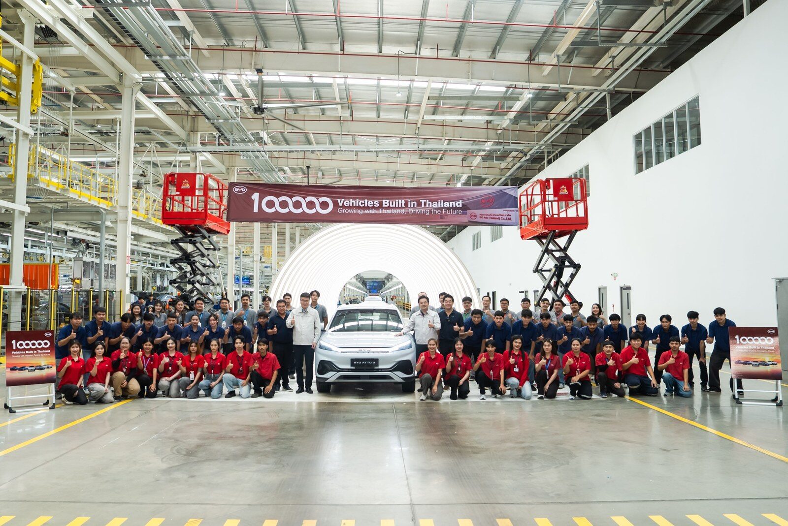 BYD ผลิตครบ 100,000 คันในไทยอย่างเป็นทางการ ดัน ATTO 3 สู่ตลาดโลก 18