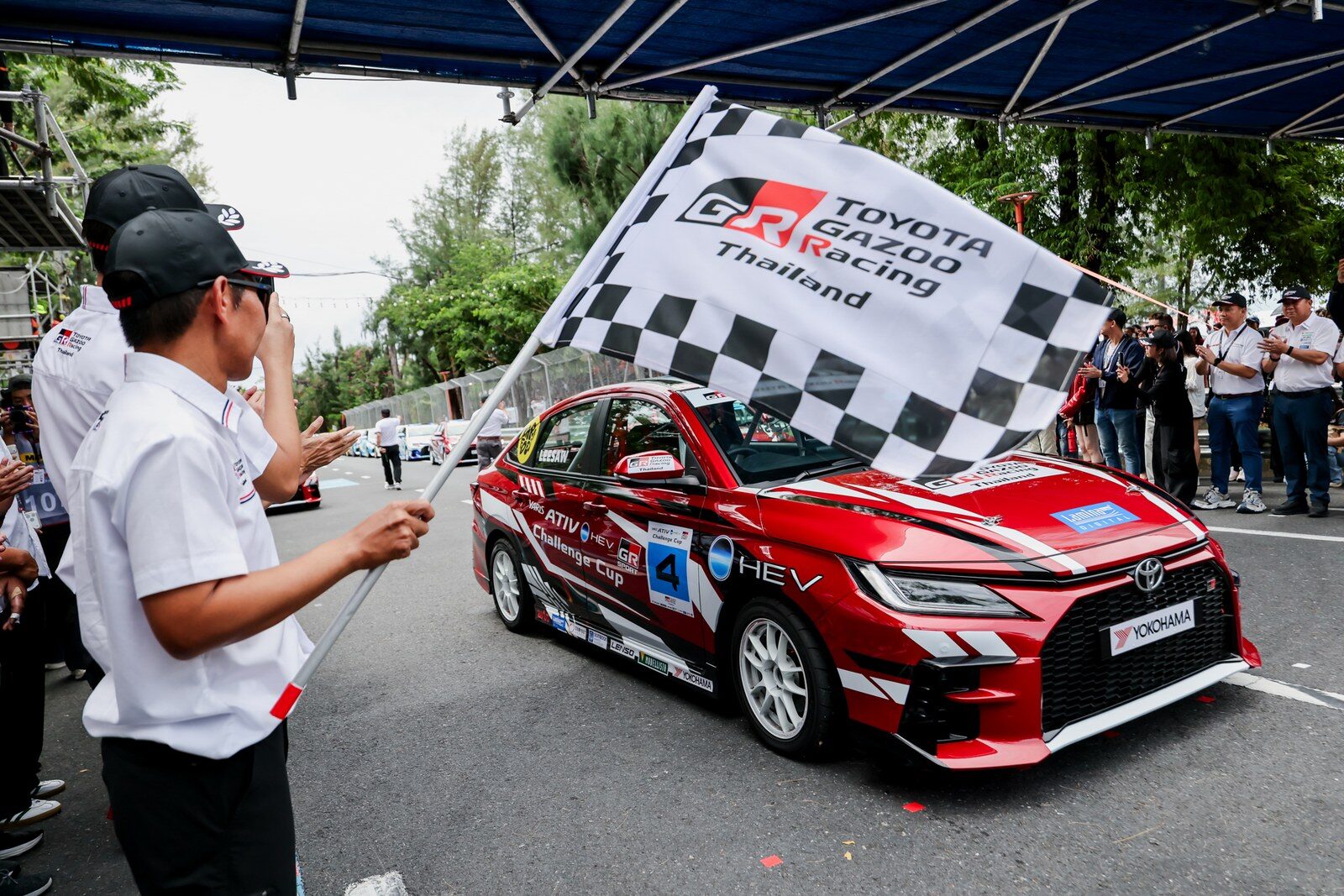 Toyota Gazoo Racing Thailand 2026 สนาม 2 สะพานหิน ภูเก็ต เปิดศึกประวัติศาสตร์ไฮบริด Yaris ATIV HEV GR Sport ท่ามกลางเสียงเชียร์สนั่นแทร็ก 31