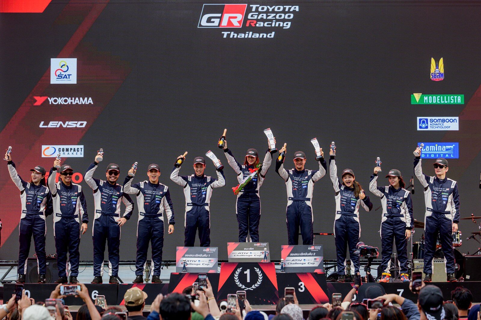 Toyota Gazoo Racing Thailand 2026 สนาม 2 สะพานหิน ภูเก็ต เปิดศึกประวัติศาสตร์ไฮบริด Yaris ATIV HEV GR Sport ท่ามกลางเสียงเชียร์สนั่นแทร็ก 58
