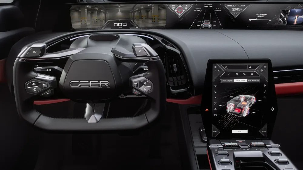 เปิดตัว CEER EXOBOT 2026 ทางการ ! โชว์พลัง 1,111 แรงม้า แบรนด์รถไฟฟ้าหรูจากซาอุดิอาระเบีย 72