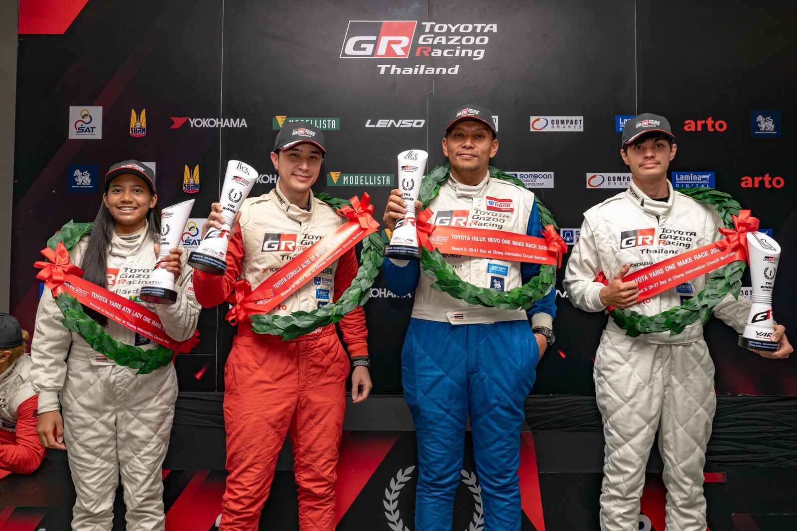 Toyota Gazoo Racing 2026 สนาม 3-4 บุรีรัมย์ 76