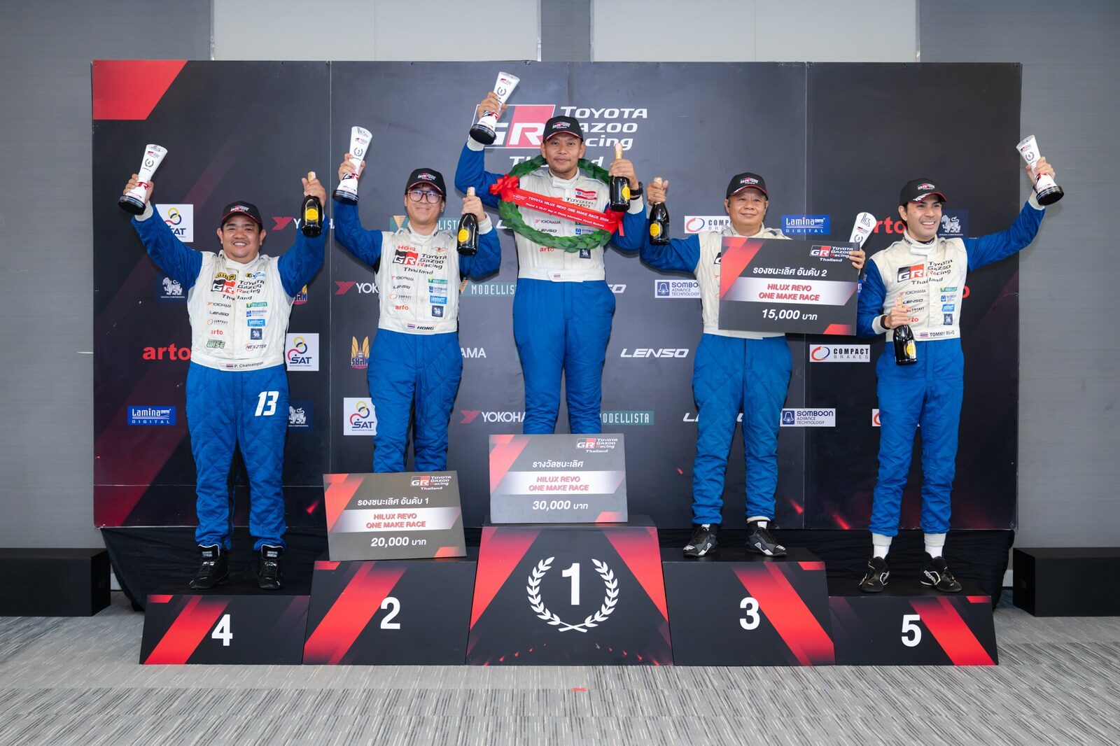 Toyota Gazoo Racing 2026 สนาม 3-4 บุรีรัมย์ 125