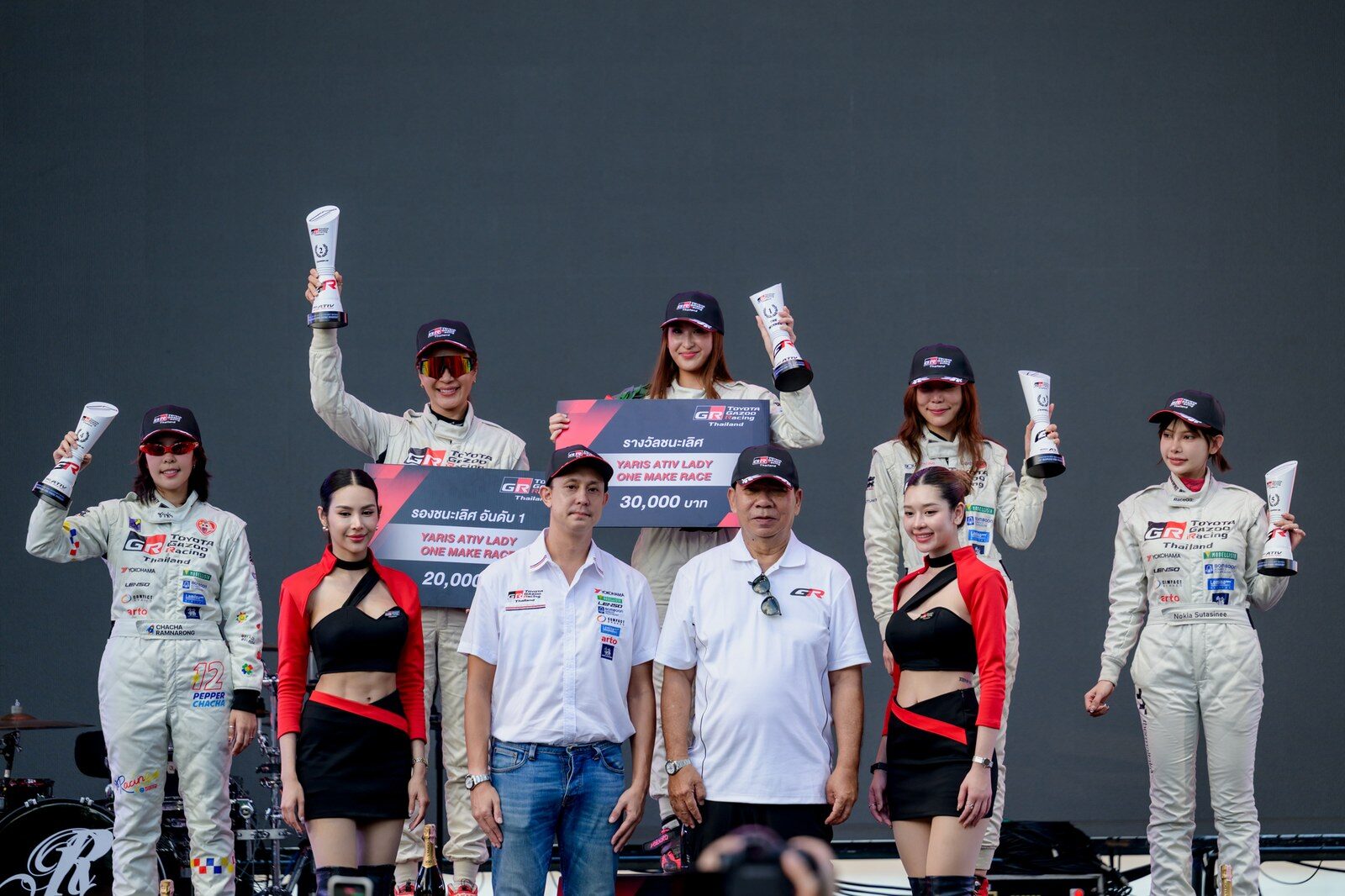 Toyota Gazoo Racing Thailand 2026 สนาม 2 สะพานหิน ภูเก็ต เปิดศึกประวัติศาสตร์ไฮบริด Yaris ATIV HEV GR Sport ท่ามกลางเสียงเชียร์สนั่นแทร็ก 132