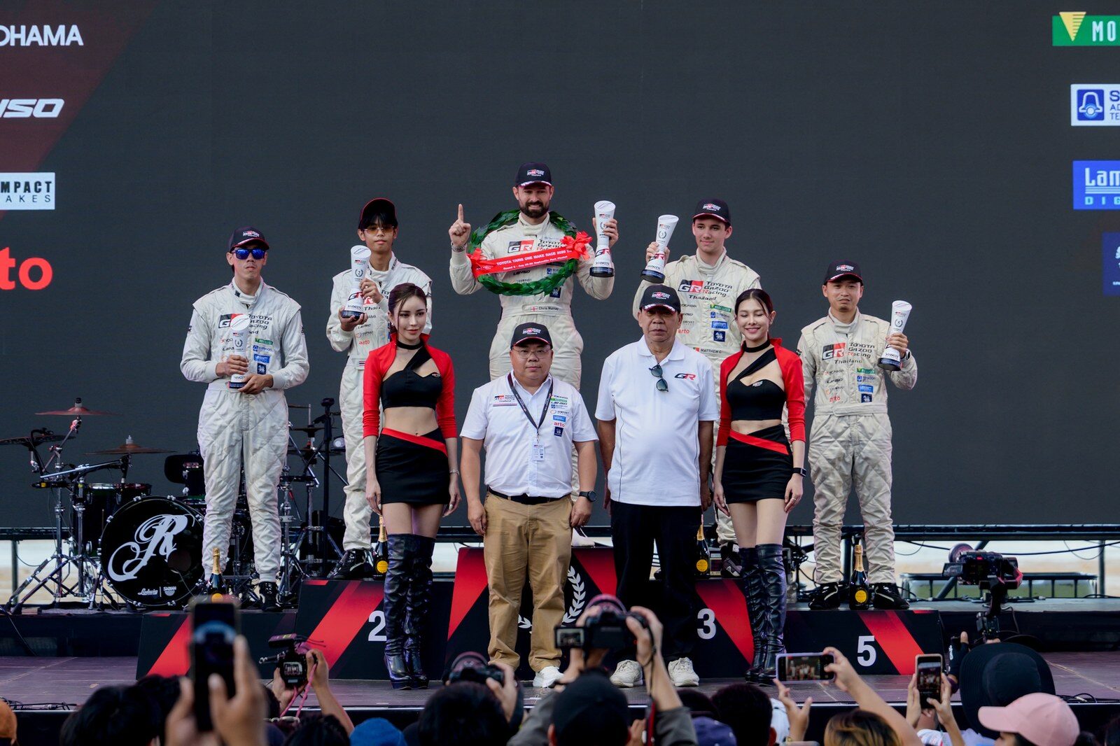 Toyota Gazoo Racing Thailand 2026 สนาม 2 สะพานหิน ภูเก็ต เปิดศึกประวัติศาสตร์ไฮบริด Yaris ATIV HEV GR Sport ท่ามกลางเสียงเชียร์สนั่นแทร็ก 134