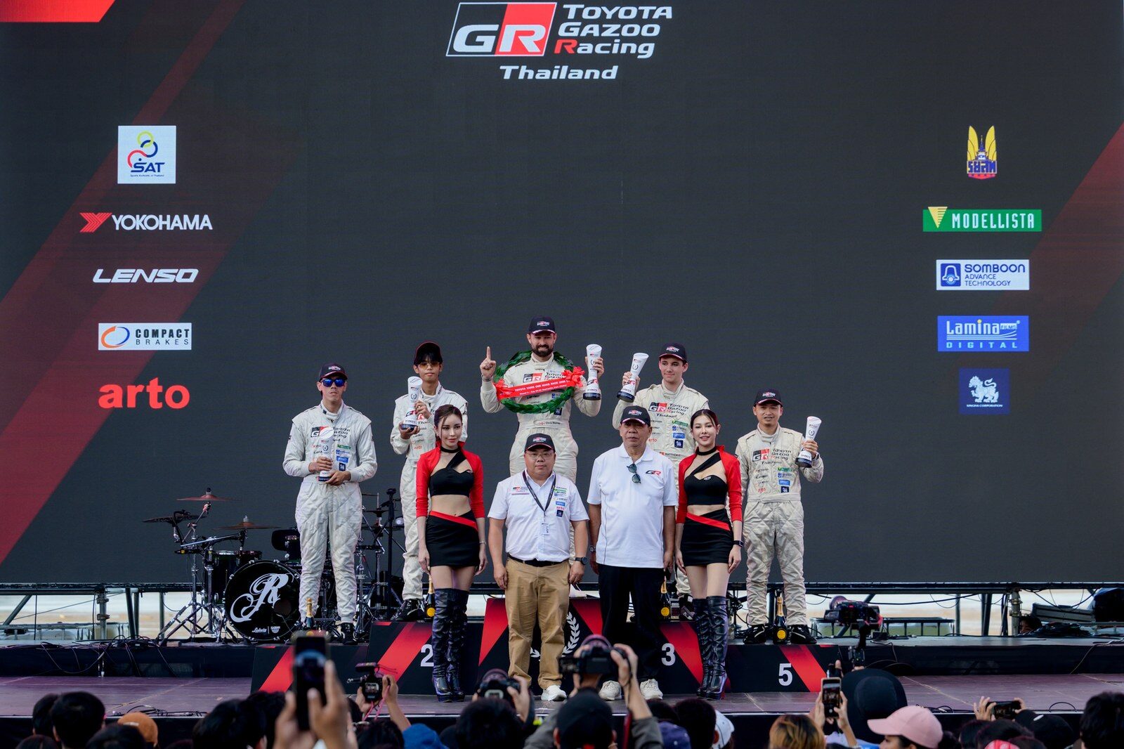 Toyota Gazoo Racing Thailand 2026 สนาม 2 สะพานหิน ภูเก็ต เปิดศึกประวัติศาสตร์ไฮบริด Yaris ATIV HEV GR Sport ท่ามกลางเสียงเชียร์สนั่นแทร็ก 135