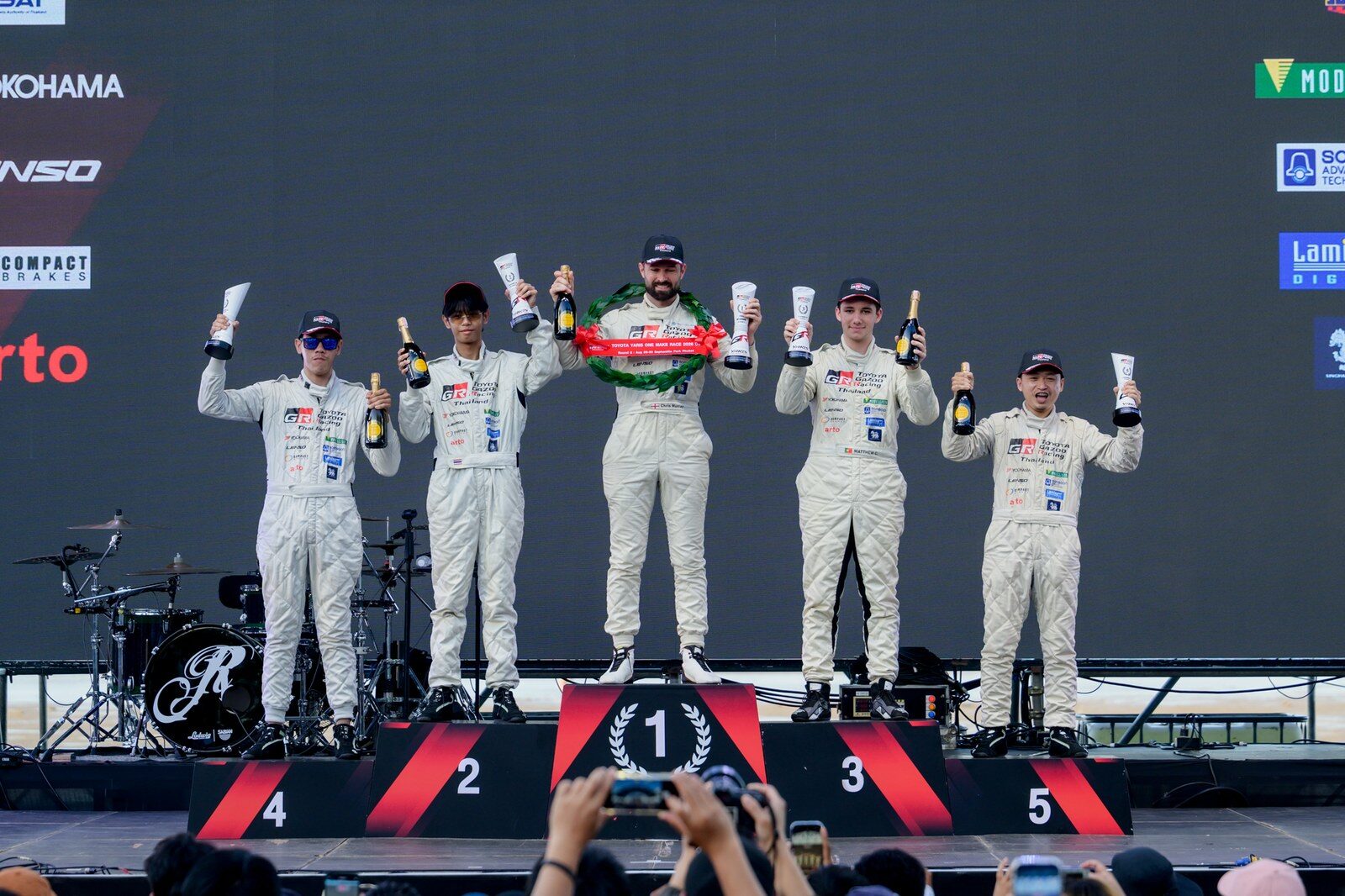 Toyota Gazoo Racing Thailand 2026 สนาม 2 สะพานหิน ภูเก็ต เปิดศึกประวัติศาสตร์ไฮบริด Yaris ATIV HEV GR Sport ท่ามกลางเสียงเชียร์สนั่นแทร็ก 136