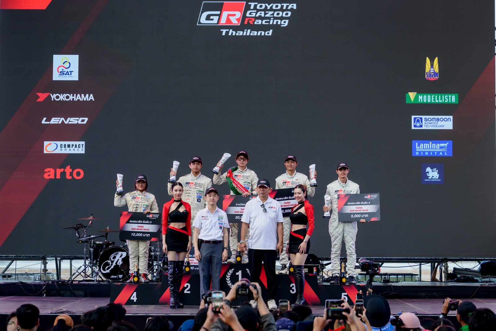 Toyota Gazoo Racing Thailand 2026 สนาม 2 สะพานหิน ภูเก็ต เปิดศึกประวัติศาสตร์ไฮบริด Yaris ATIV HEV GR Sport ท่ามกลางเสียงเชียร์สนั่นแทร็ก 138