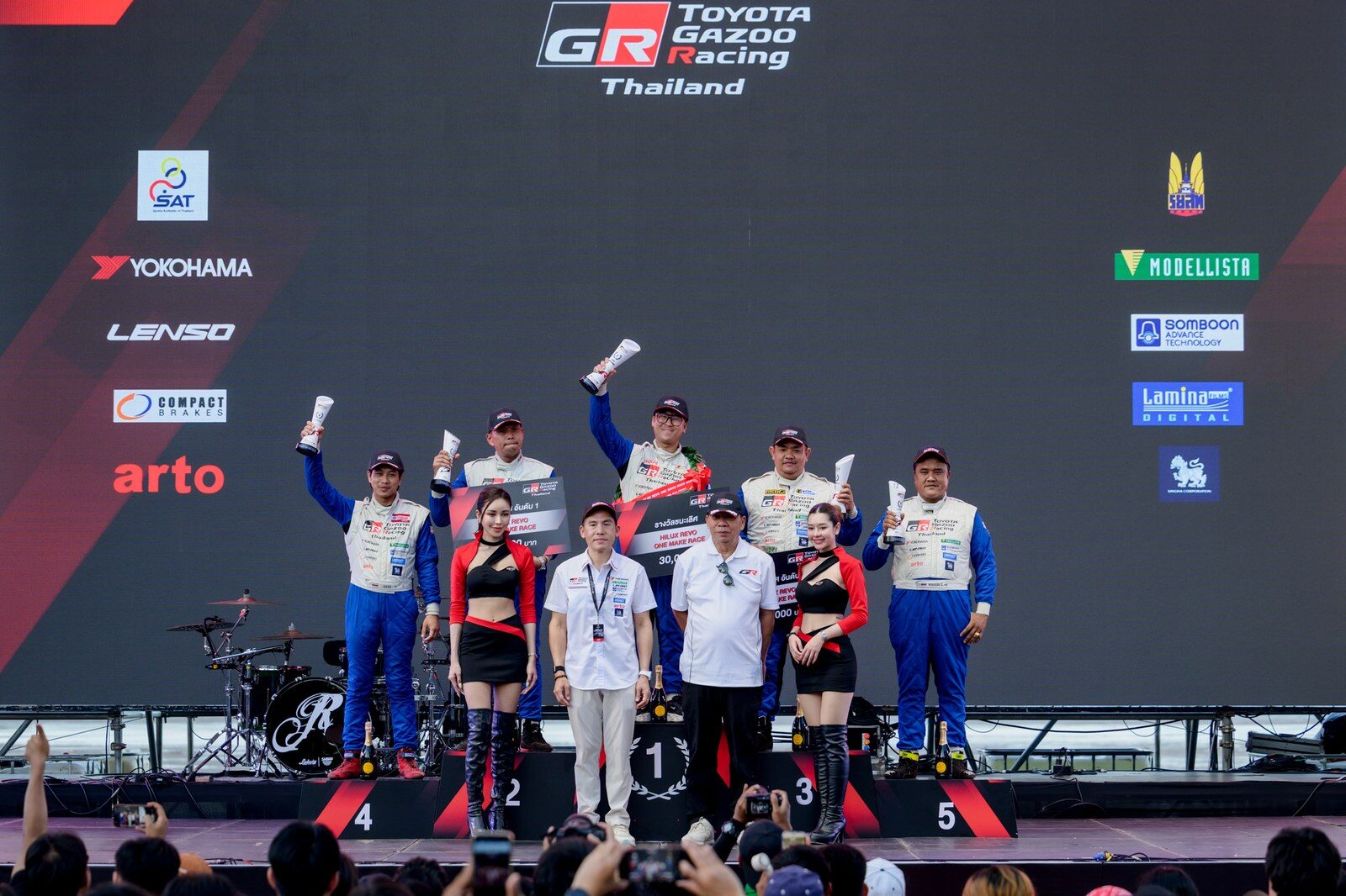 Toyota Gazoo Racing Thailand 2026 สนาม 2 สะพานหิน ภูเก็ต เปิดศึกประวัติศาสตร์ไฮบริด Yaris ATIV HEV GR Sport ท่ามกลางเสียงเชียร์สนั่นแทร็ก 139