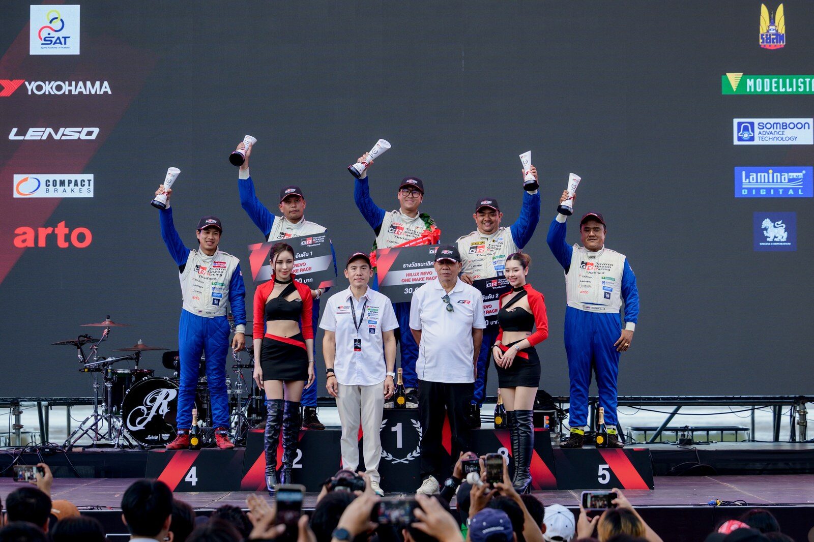Toyota Gazoo Racing Thailand 2026 สนาม 2 สะพานหิน ภูเก็ต เปิดศึกประวัติศาสตร์ไฮบริด Yaris ATIV HEV GR Sport ท่ามกลางเสียงเชียร์สนั่นแทร็ก 140