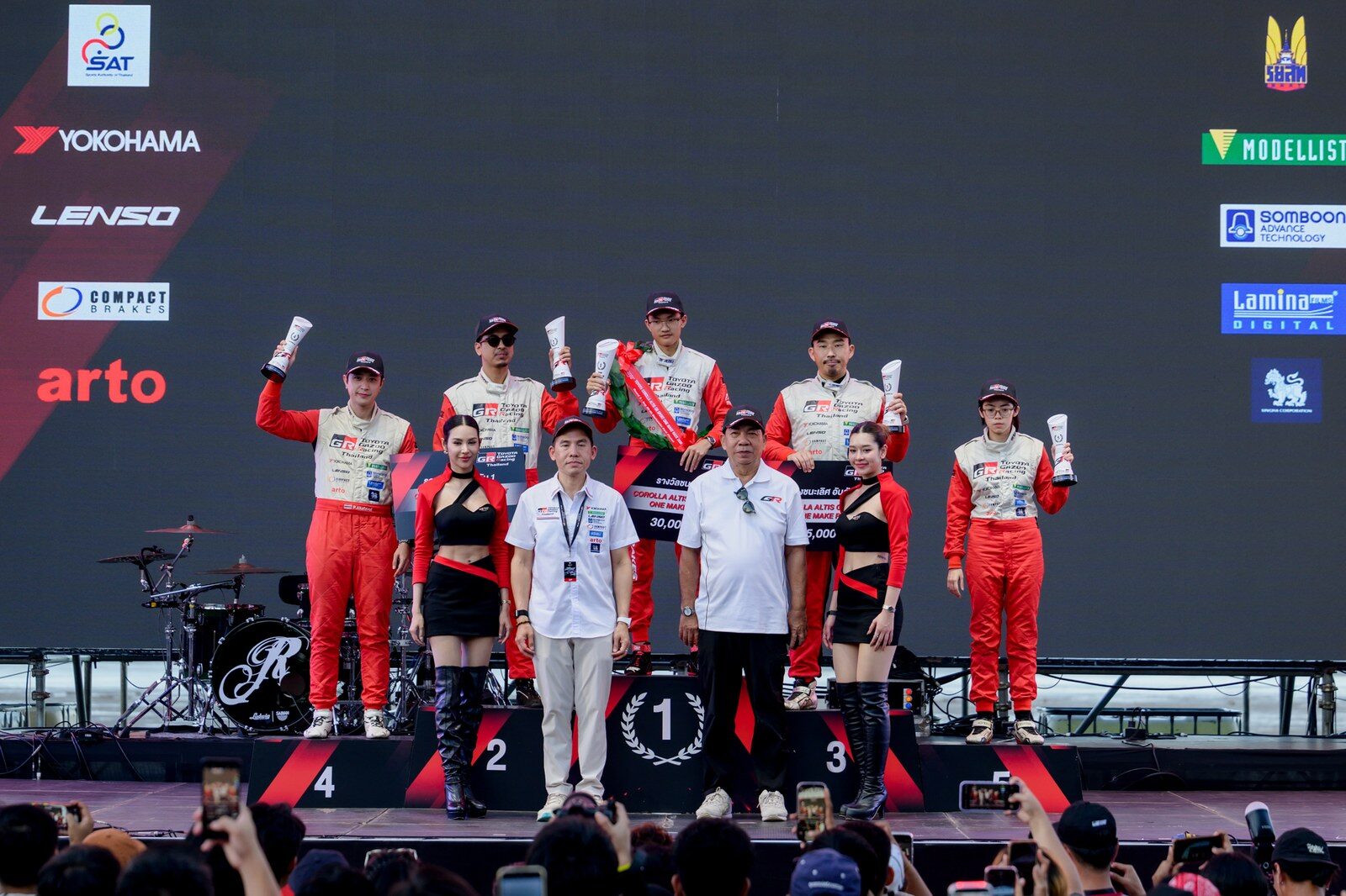 Toyota Gazoo Racing Thailand 2026 สนาม 2 สะพานหิน ภูเก็ต เปิดศึกประวัติศาสตร์ไฮบริด Yaris ATIV HEV GR Sport ท่ามกลางเสียงเชียร์สนั่นแทร็ก 141