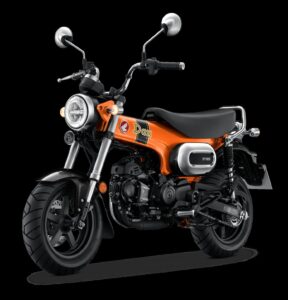 Honda Dax 125 สีส้มใหม่ ORANGINAL ราคา 84,900 บาท ขายคู่สีขาวและดำที่ CUB House