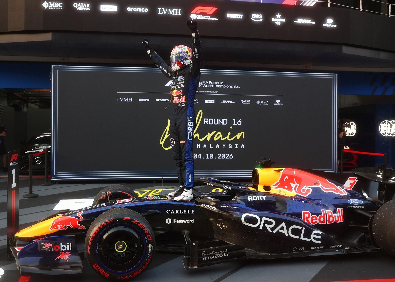 ฟอร์ด หวนคืน F1 คว้าชัยที่ 177 กับ เรด บูล ทางการ