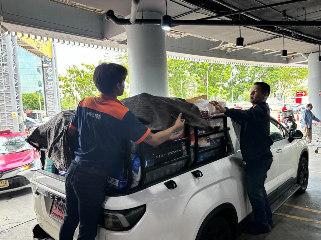 GEELY RIDDARA ECON L 2026 ส่ง 2 คันลุยช่วยน้ำท่วม (ปก)