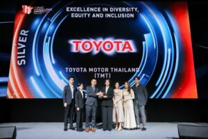 โตโยต้าคว้า Silver รางวัล HR Excellence Awards 2026